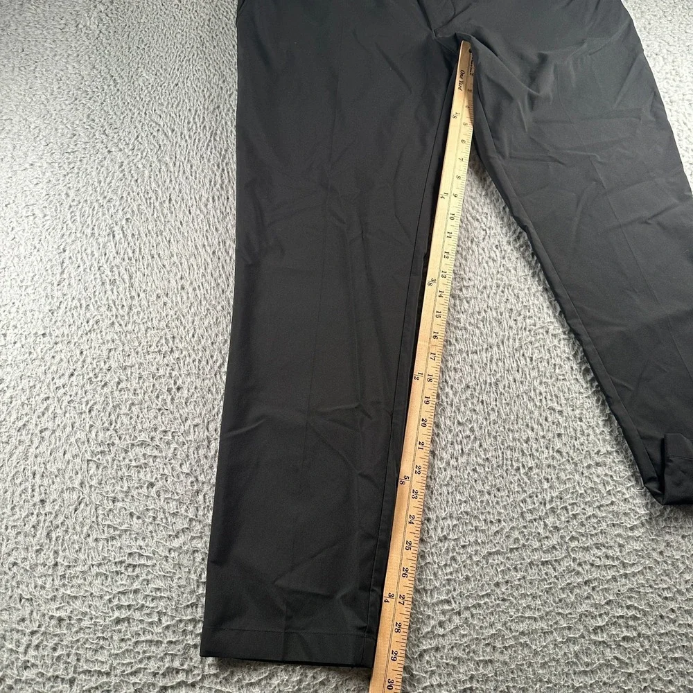 J.Lindeberg Pants Mens‎ 36x30 Black Slim Stretch Tech Chino Golf Performance